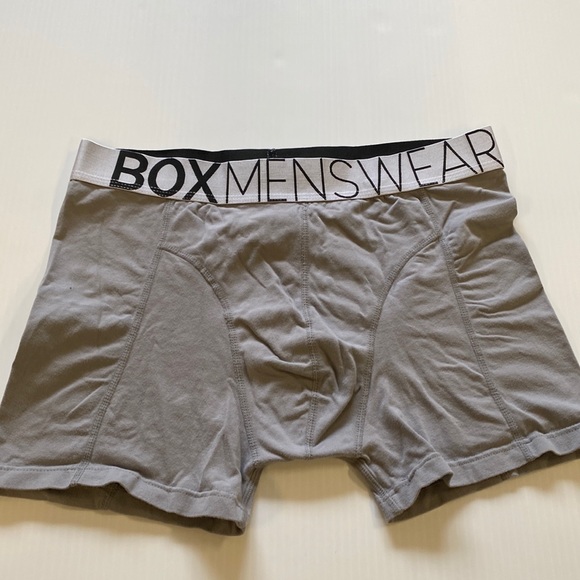 Box Menswear Grey Boxer Shorts Medium- Great condition - Picture 2 of 6